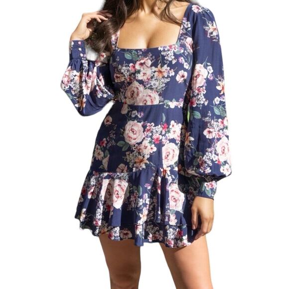 Yumi Kim Dresses & Skirts - Yumi Kim Women's Floral Dress Balloon Sleeves  Size 10